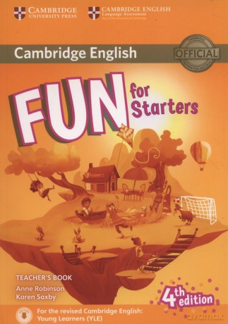 Fun for Starters Teacher's Book + Downloadable Audio - Anne Robinson, Karen Saxby [KSIĄŻKA]