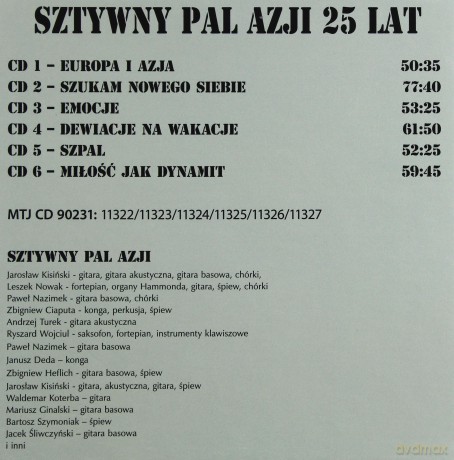 Sztywny Pal Azji: Antologia 1986-2011 [6CD]