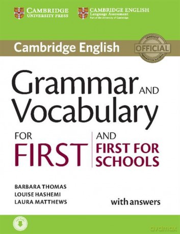 Grammar and Vocabulary for First and First for Schools with answers - Barbara Thomas, Louise Hashemi [KSIĄŻKA]