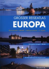 Grosser Reiseatlas Europa 1:800 000 [KSIĄŻKA]