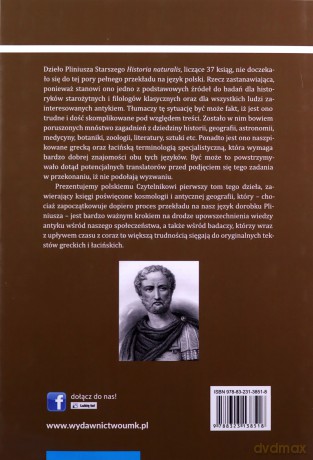 Historia naturalna - Gajusz Sekundus Pliniusz [KSIĄŻKA]