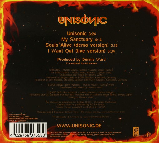 Unisonic: Ignition (digipack) [CD]