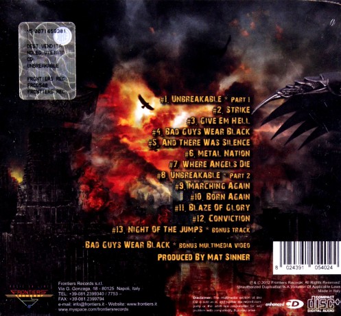 Primal Fear: Unbreakable Limited Edition [CD]