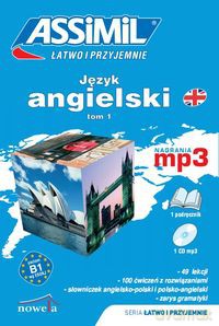 Język angielski łatwo i przyjemnie (Tom 1) B1 MP3 Poziom B1 - Karolina Frąckowiak [KSIĄŻKA]