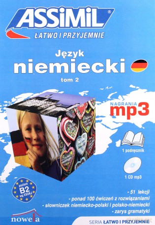 Język niemiecki łatwo i przyjemnie (Tom 2) + MP3 Poziom B2 - Danuta Kin [KSIĄŻKA]