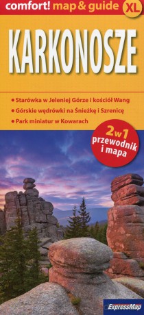 Karkonosze 2w1 przewodnik i mapa [KSIĄŻKA]