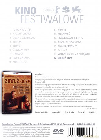 Zmruż oczy (Kino festiwalowe) [DVD]