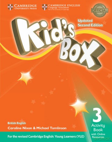Kid's Box 3 Activity Book with Online Resources - Caroline Nixon, Michael Tomlinson [KSIĄŻKA]