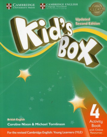 Kid's Box 4 Activity Book with Online Resources - Caroline Nixon, Michael Tomlinson [KSIĄŻKA]