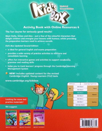 Kid's Box 4 Activity Book with Online Resources - Caroline Nixon, Michael Tomlinson [KSIĄŻKA]