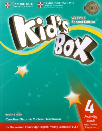 Kid's Box 4 Activity Book with Online Resources - Caroline Nixon, Michael Tomlinson [KSIĄŻKA]