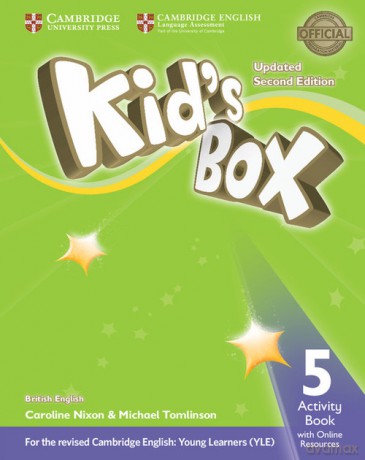 Kid's Box 5 Activity Book + Online - Caroline Nixon, Michael Tomlinson [KSIĄŻKA]