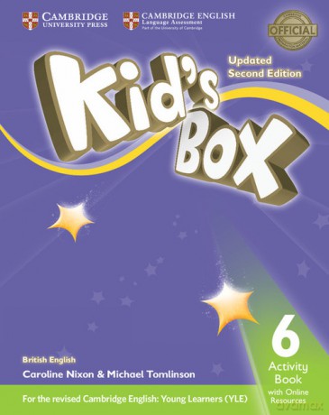 Kid's Box 6 Activity Book + Online - Caroline Nixon, Michael Tomlinson [KSIĄŻKA]
