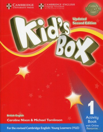 Kid's Box Updated Second Edition 1 Activity Book with Online Resources - Caroline Nixon, Michael Tomlinson [KSIĄŻKA]