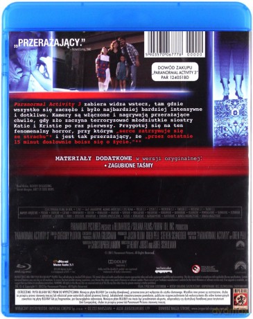 Paranormal Activity 3 [Blu-Ray]