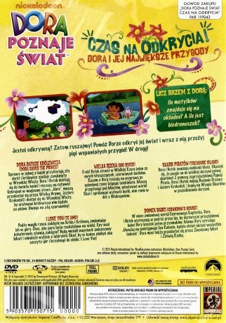 Dora Poznaje Świat: Czas na odkrycia [DVD]