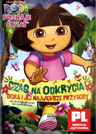 Dora Poznaje Świat: Czas na odkrycia [DVD]