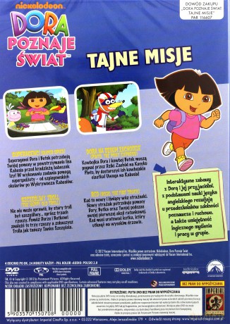 Dora Poznaje Świat: Tajne misje [DVD]