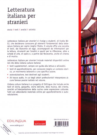 Letteratura italiana per stranieri - Paolo E. Balboni [KSIĄŻKA]