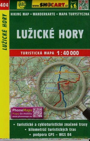 Luzicke Hory 1:40 000