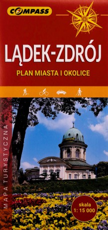 Mapa Lądek Zdrój 1:15'000