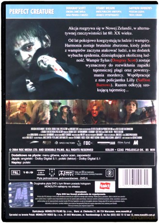 Istota doskonała [DVD]