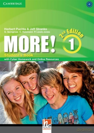More! Level 1 Student's Book with Cyber Homework and Online Resources - Herbert Puchta, Jeff Stranks [KSIĄŻKA]