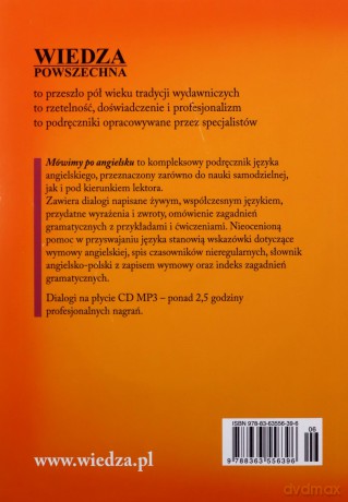 Mówimy po angielsku +MP3 - Leon Leszek Szkutnik [KSIĄŻKA]