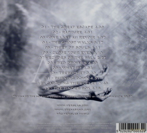 Arena: The Seventh Degree Of Separation [CD]+[DVD]