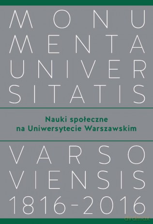 Nauki społeczne na Uniwersytecie Warszawskim [KSIĄŻKA]
