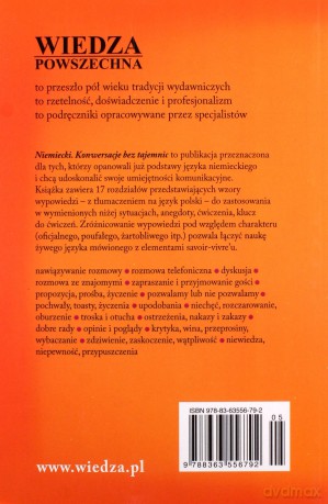 Niemiecki Konwersacje bez tajemnic - Mirosława Buchholtz [KSIĄŻKA]