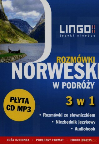 Norweski w podróży Rozmówki 3 w 1 - Izabela Krepsztul [KSIĄŻKA]