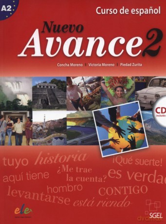 Nuevo Avance 2 Curso de espanol - Concha Moreno, Victoria Moreno [KSIĄŻKA]