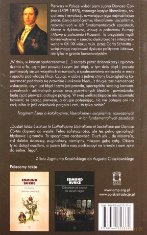 O katolicyzmie, liberalizmie i socjalizmie [KSIĄŻKA]