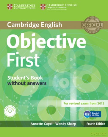 Objective First Student's Book without Answers - Capel Annette, Sharp Wendy [KSIĄŻKA]