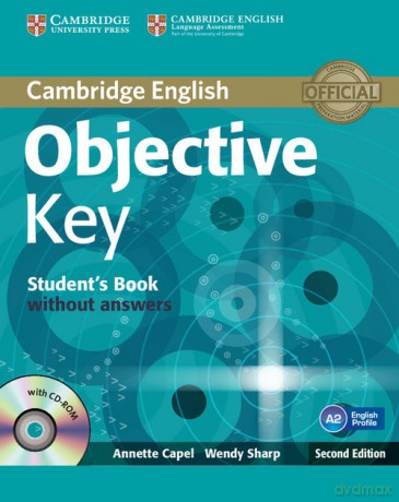 Objective Key Student's Book without Answers-ROM - Annette Capel, Wendy Sharp [KSIĄŻKA]