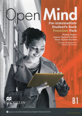 Open Mind B1 Pre-Intermediate Student's Book + kod online - Mickey Rogers, Joanne Taylore-Knowles [KSIĄŻKA]