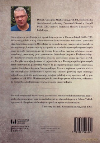 Opera w Polsce w latach 1635-1795 - Grzegorz Markiewicz [KSIĄŻKA]