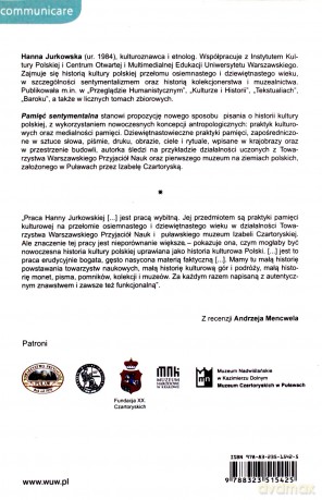 Pamięć sentymentalna - Hanna Jurkowska [KSIĄŻKA]