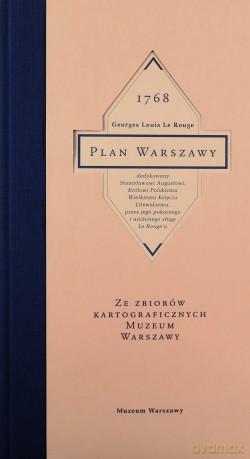 Plan Warszawy 1768 Georges Louis Le Rouge