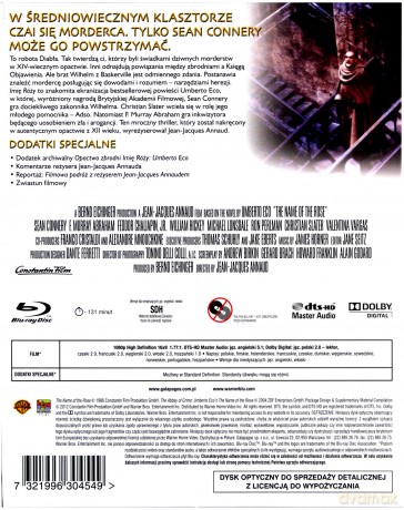 Imię Róży (Premium Collection) [Blu-Ray]