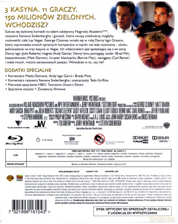 Ocean's 11: Ryzykowna gra (2001) (Premium Collection) [Blu-Ray]
