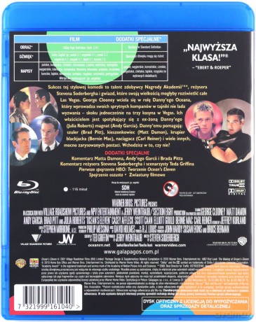 Ocean's 11: Ryzykowna gra (2001) (Premium Collection) [Blu-Ray]