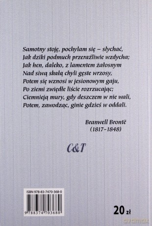 Poezje - Branwell Bronte [KSIĄŻKA]