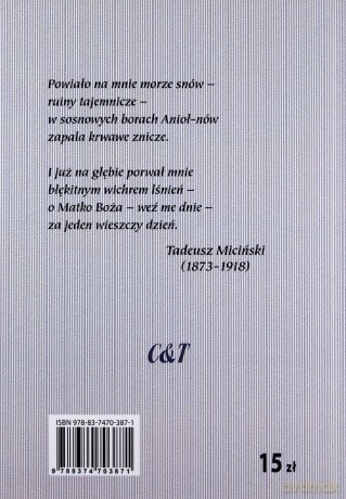 Poezje - Tadeusz Miciński [KSIĄŻKA]