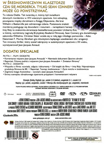Imię Róży (Premium Collection) [2DVD]