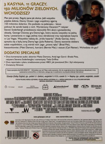 Ocean's 11: Ryzykowna gra (2001) (Premium Collection) [DVD]