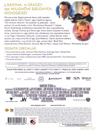 Ocean's 11: Ryzykowna gra (2001) (Premium Collection) [DVD]