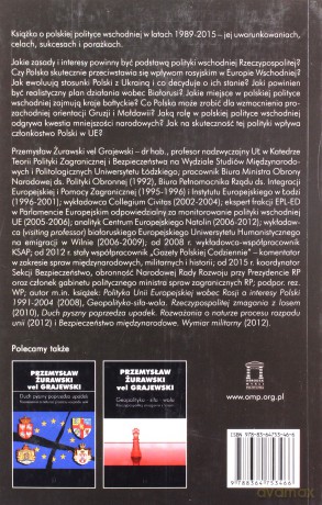 Polska polityka wschodnia 1989-2015 [KSIĄŻKA]