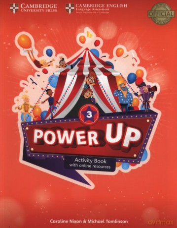 Power Up 3 Activity Book with Online Resources and Home Booklet - Caroline Nixon, Michael Tomlinson [KSIĄŻKA]